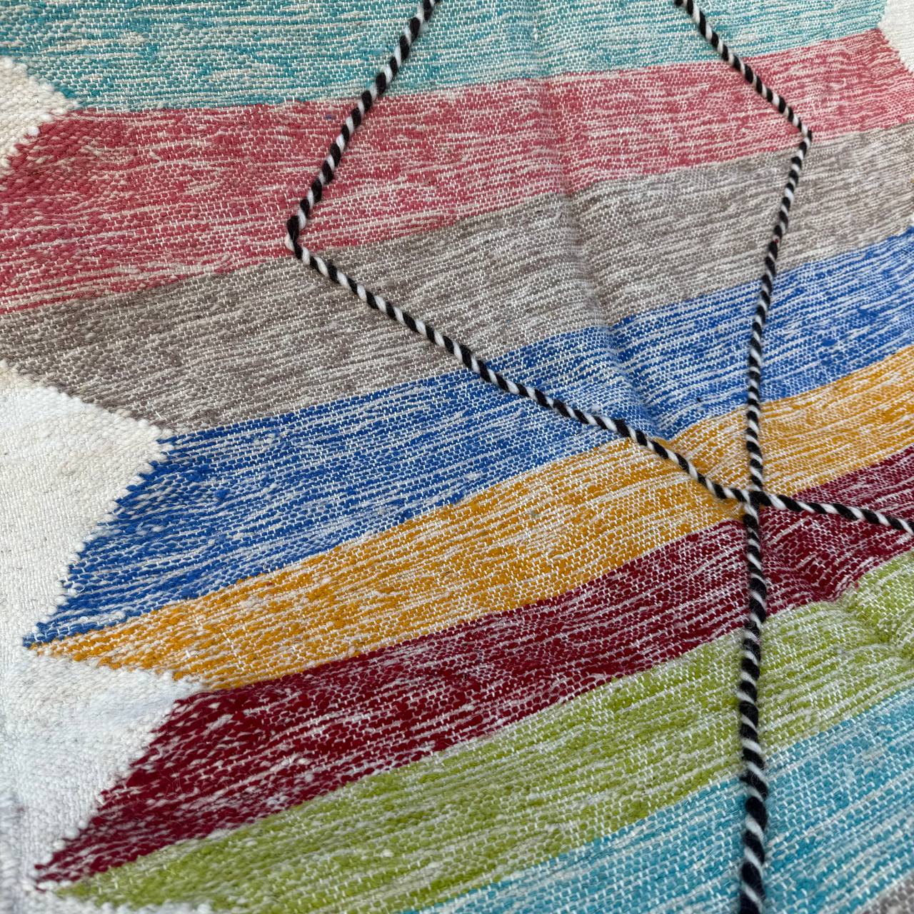 Authentic Moroccan Atlas Berber Rug – Handmade Wool Carpet by Berber Women