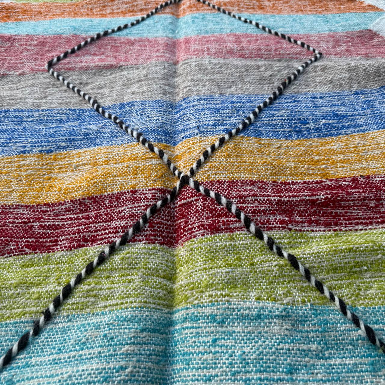 Authentic Moroccan Atlas Berber Rug – Handmade Wool Carpet by Berber Women