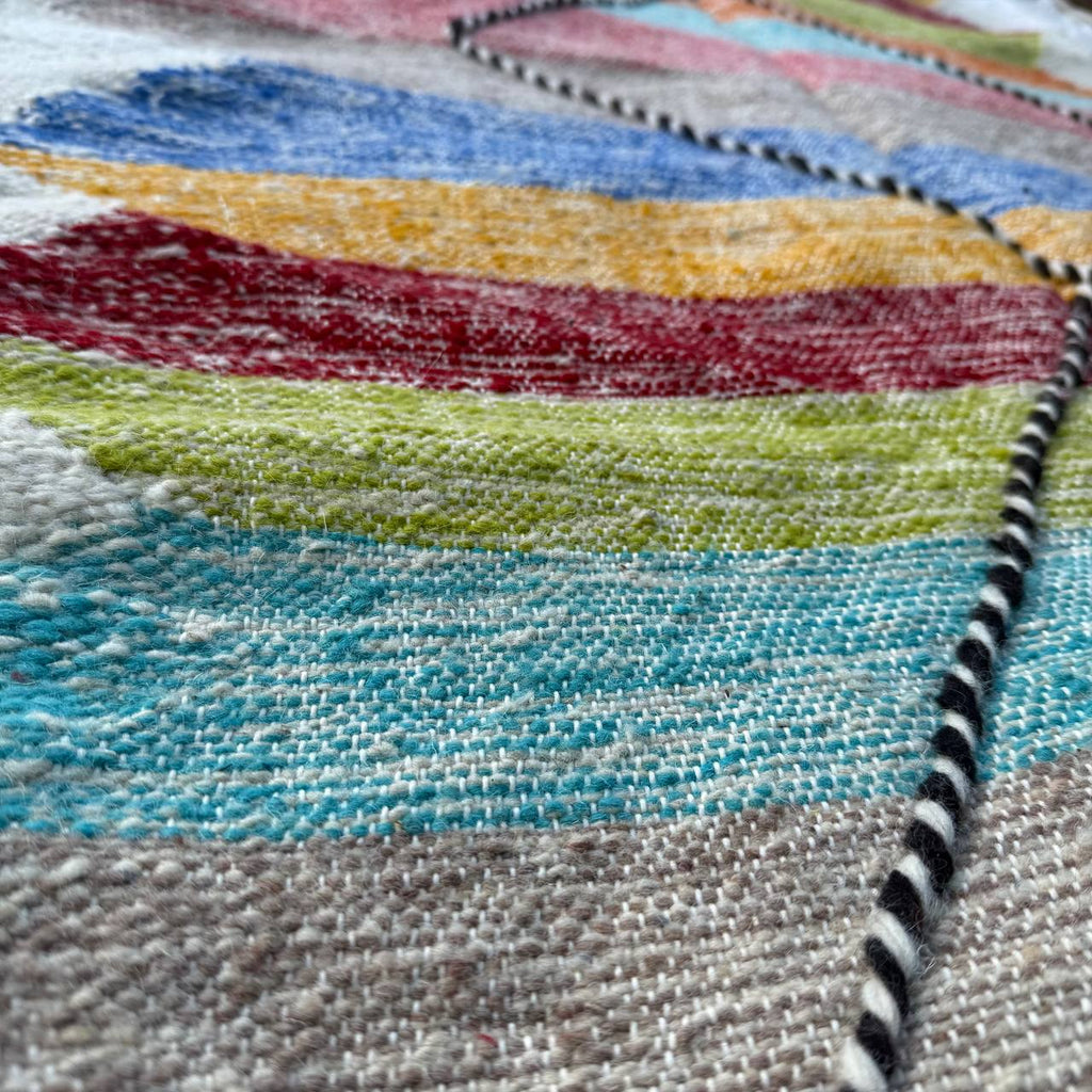 Authentic Moroccan Atlas Berber Rug – Handmade Wool Carpet by Berber Women