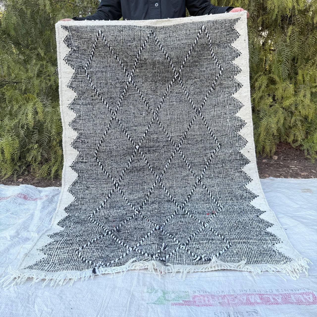 Handmade Moroccan Atlas Rug – Authentic Berber Wool Carpet