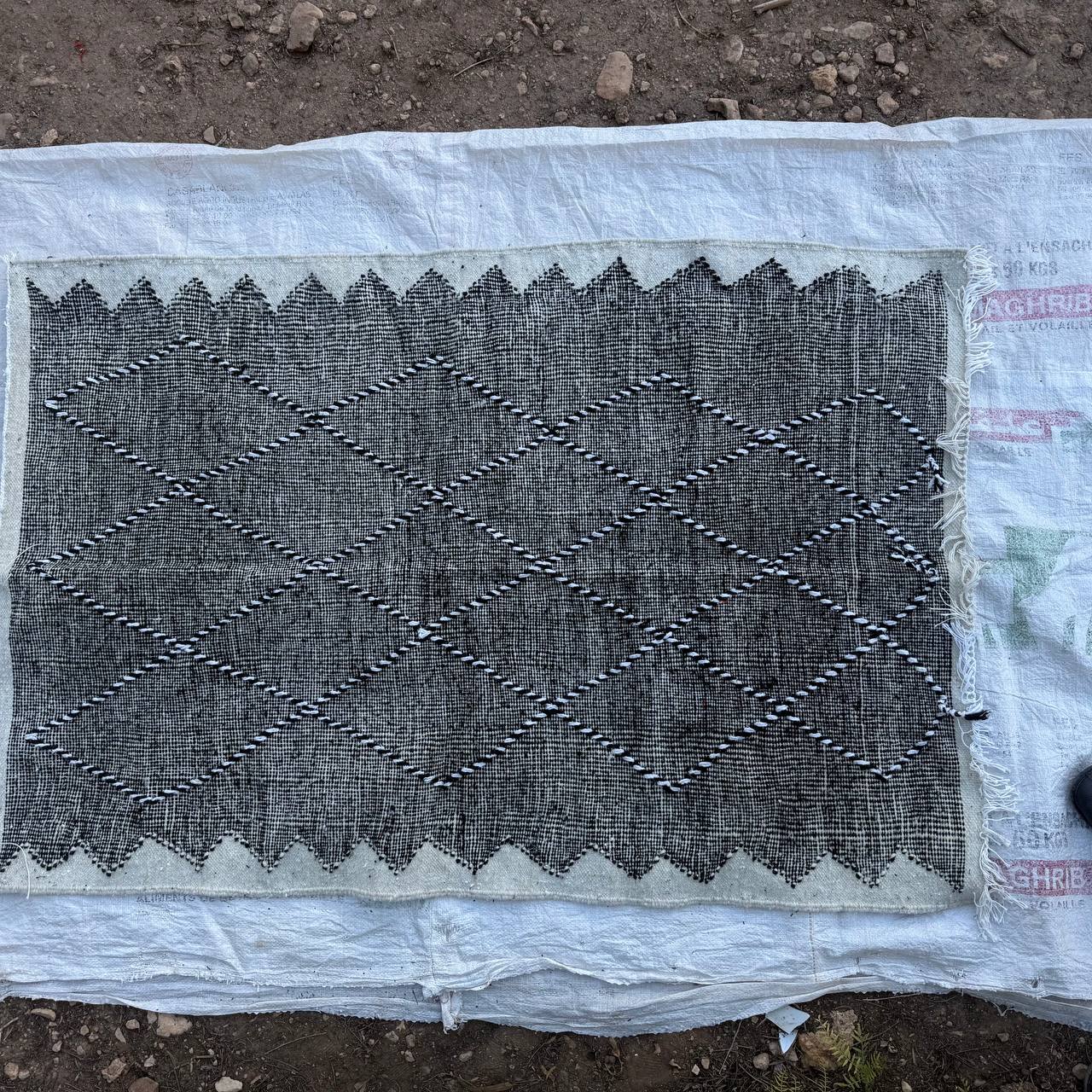 Handmade Moroccan Atlas Rug – Authentic Berber Wool Carpet