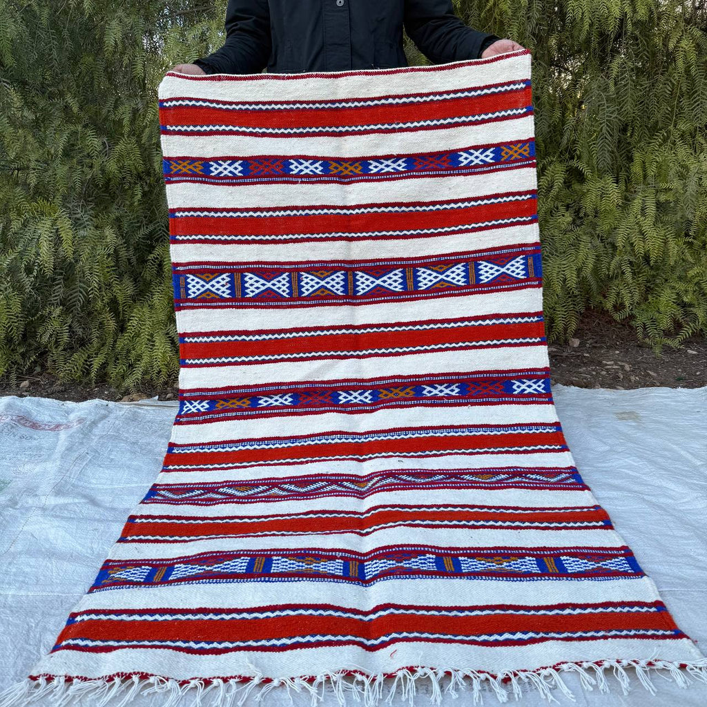 Moroccan Mountain Rug – Authentic Atlas Berber Handmade Wool Carpet