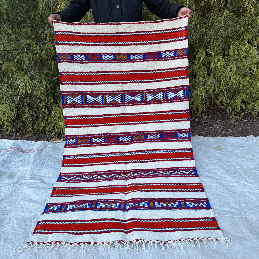 Moroccan Mountain Rug – Authentic Atlas Berber Handmade Wool Carpet