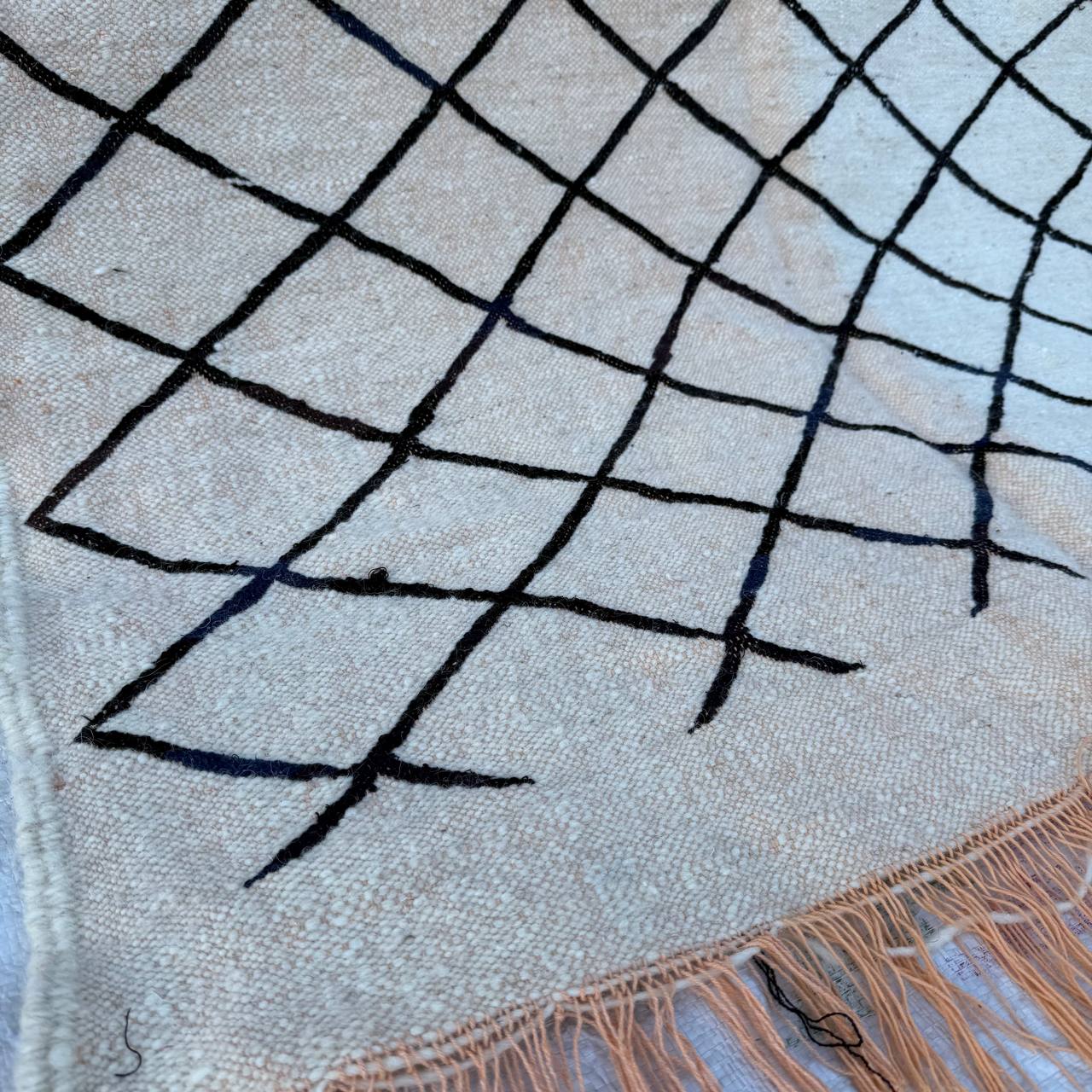 Traditional Moroccan Berber Rug – Authentic Handmade Atlas Wool Carpet