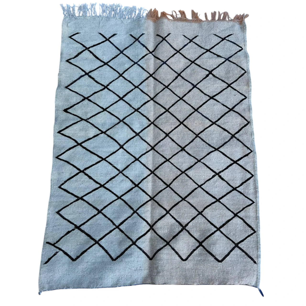 Traditional Moroccan Berber Rug – Authentic Handmade Atlas Wool Carpet