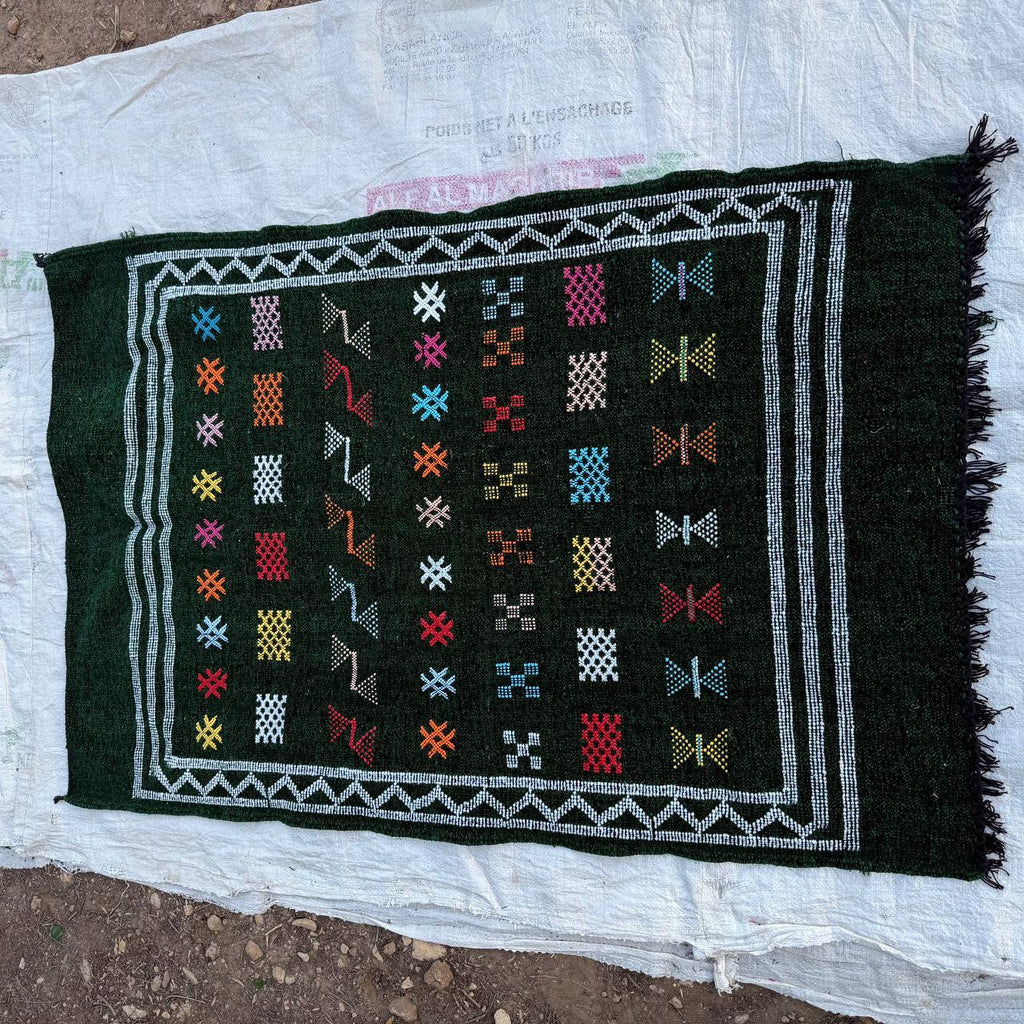 Moroccan Mountain Berber Rug – Handmade Authentic Wool Carpet