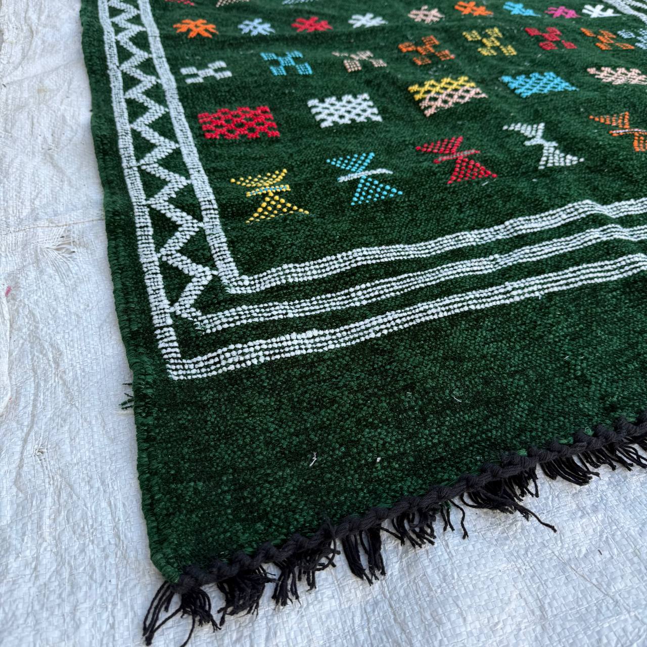 Moroccan Mountain Berber Rug – Handmade Authentic Wool Carpet