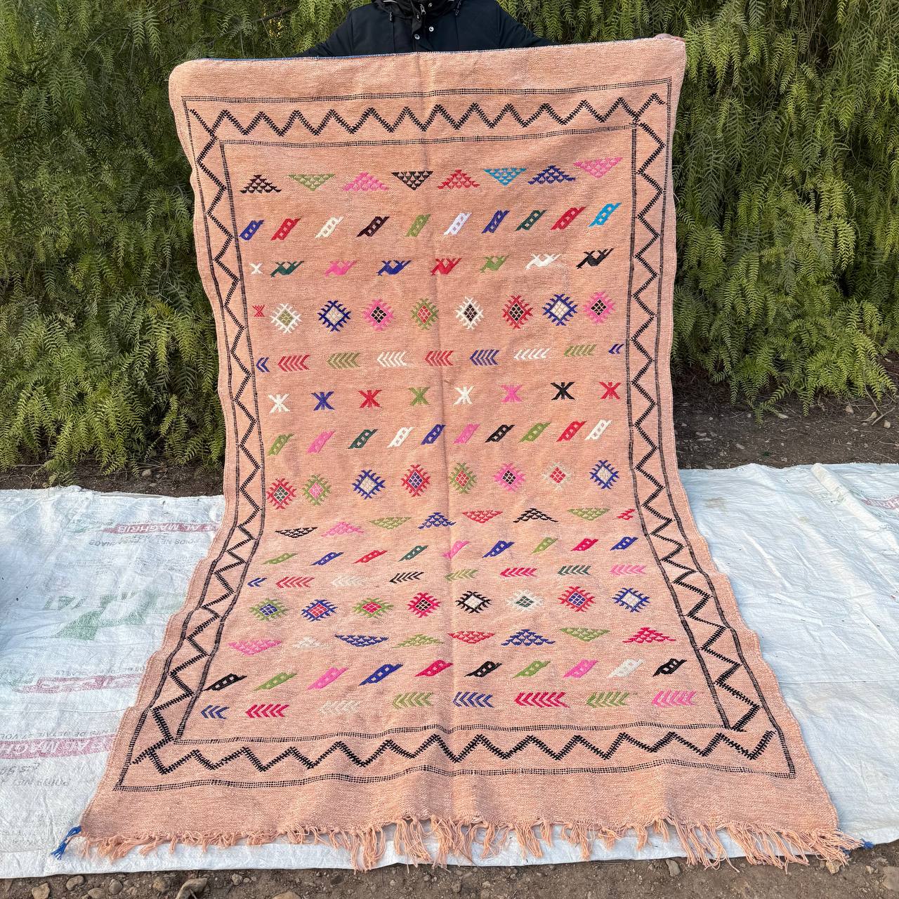 Moroccan Mountain Rug – Authentic Atlas Berber Handmade Wool Carpet