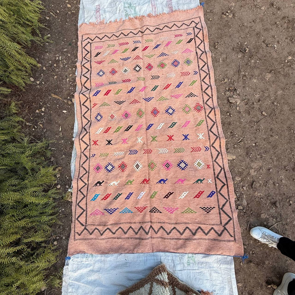 Moroccan Mountain Rug – Authentic Atlas Berber Handmade Wool Carpet