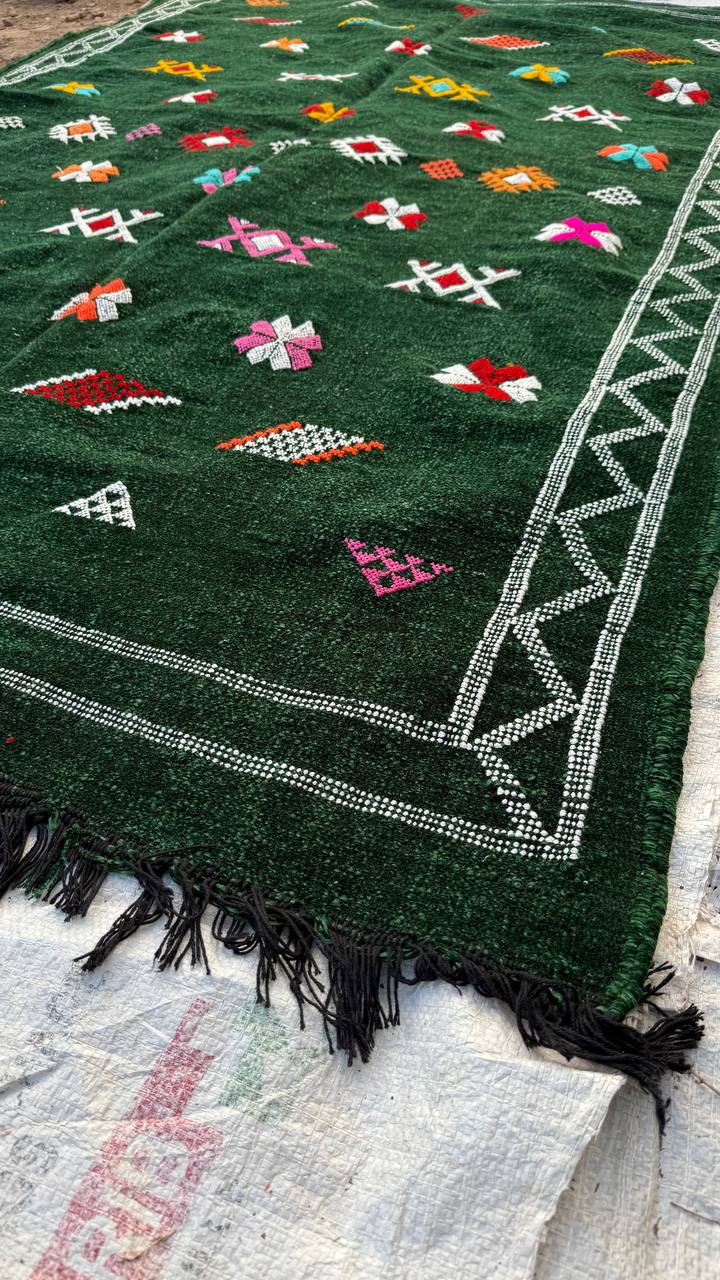 Genuine Moroccan Berber Rug – Atlas Mountain Handmade Wool