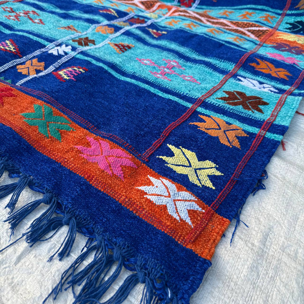 Original Atlas Mountain Berber Rug – Genuine Moroccan Handmade Wool