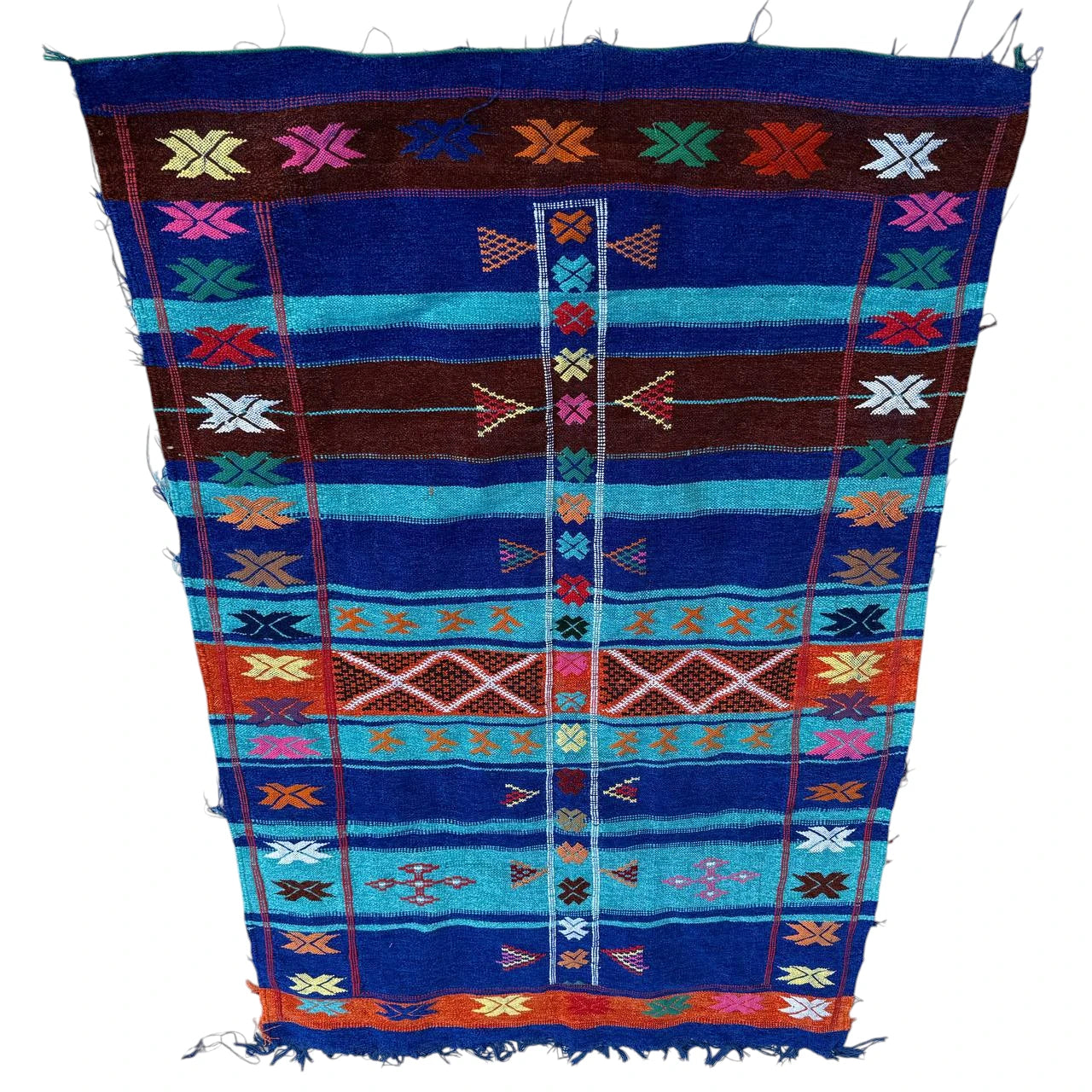 Original Atlas Mountain Berber Rug – Genuine Moroccan Handmade Wool