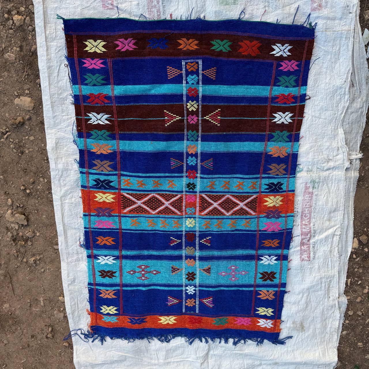 Original Atlas Mountain Berber Rug – Genuine Moroccan Handmade Wool