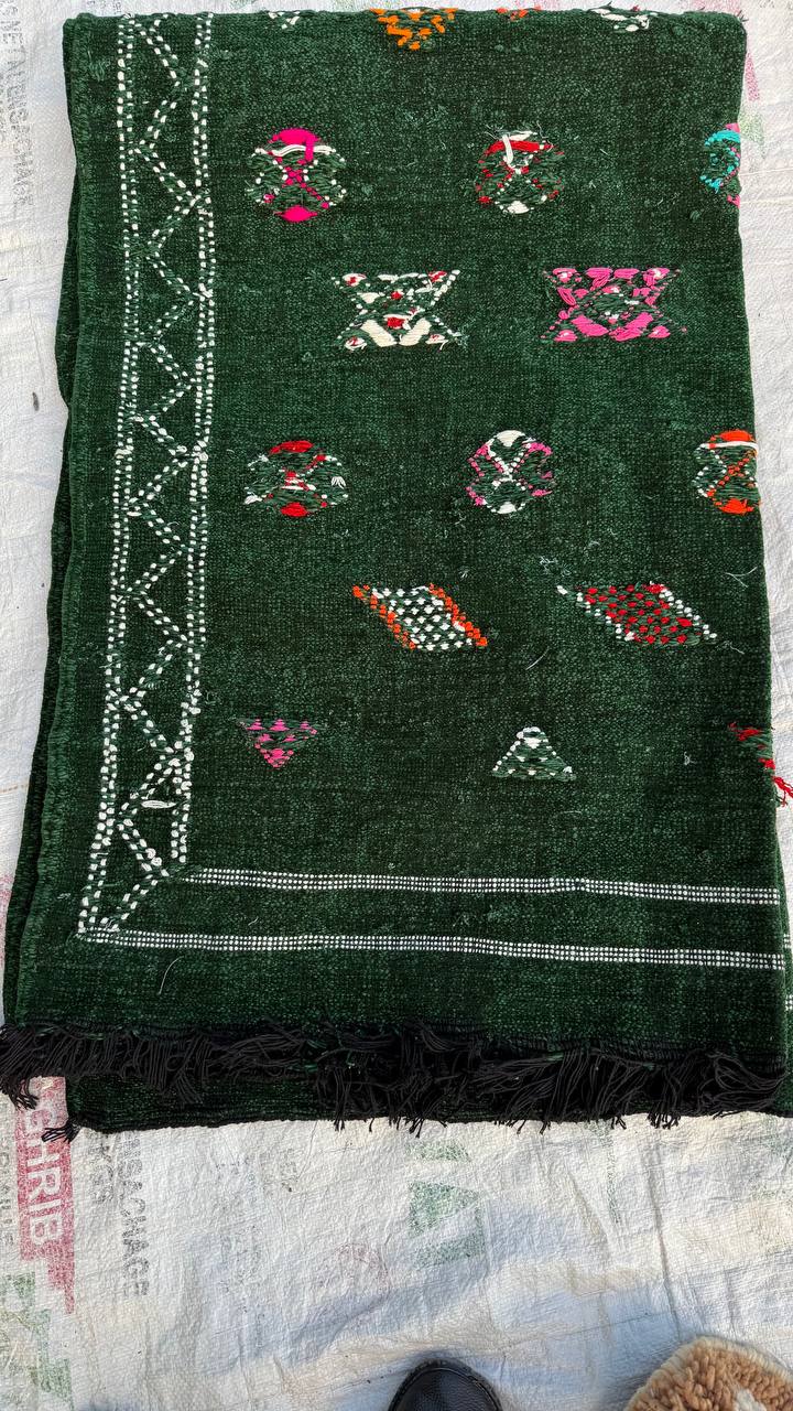 Genuine Moroccan Berber Rug – Atlas Mountain Handmade Wool