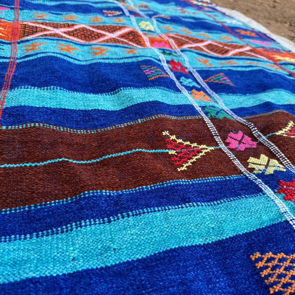 Original Atlas Mountain Berber Rug – Genuine Moroccan Handmade Wool