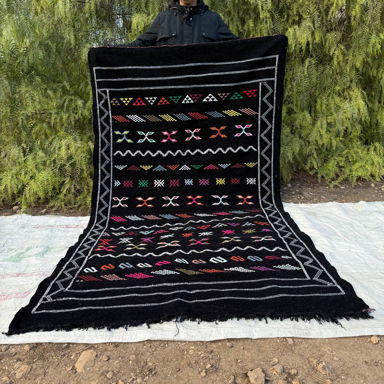 Authentic Moroccan Atlas Rug – Genuine Handmade Berber Wool