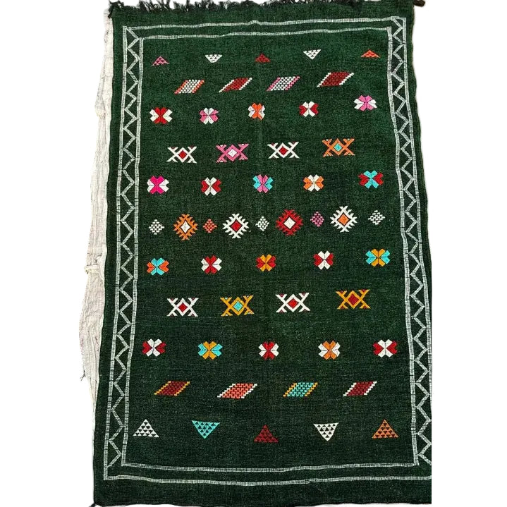 Genuine Moroccan Berber Rug – Atlas Mountain Handmade Wool