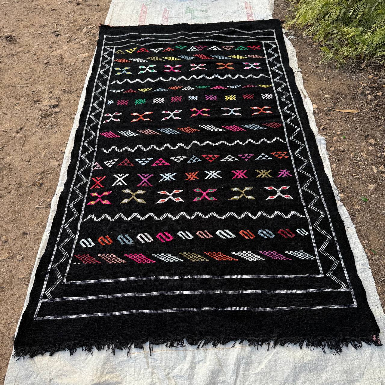 Authentic Moroccan Atlas Rug – Genuine Handmade Berber Wool