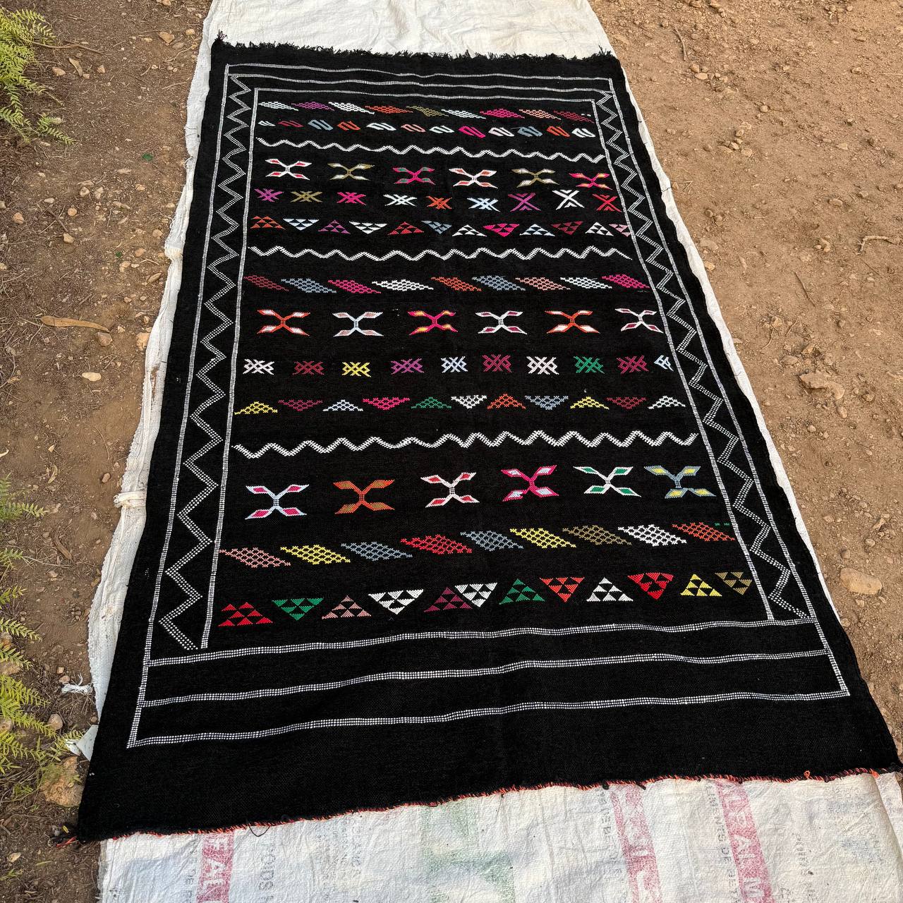 Authentic Moroccan Atlas Rug – Genuine Handmade Berber Wool