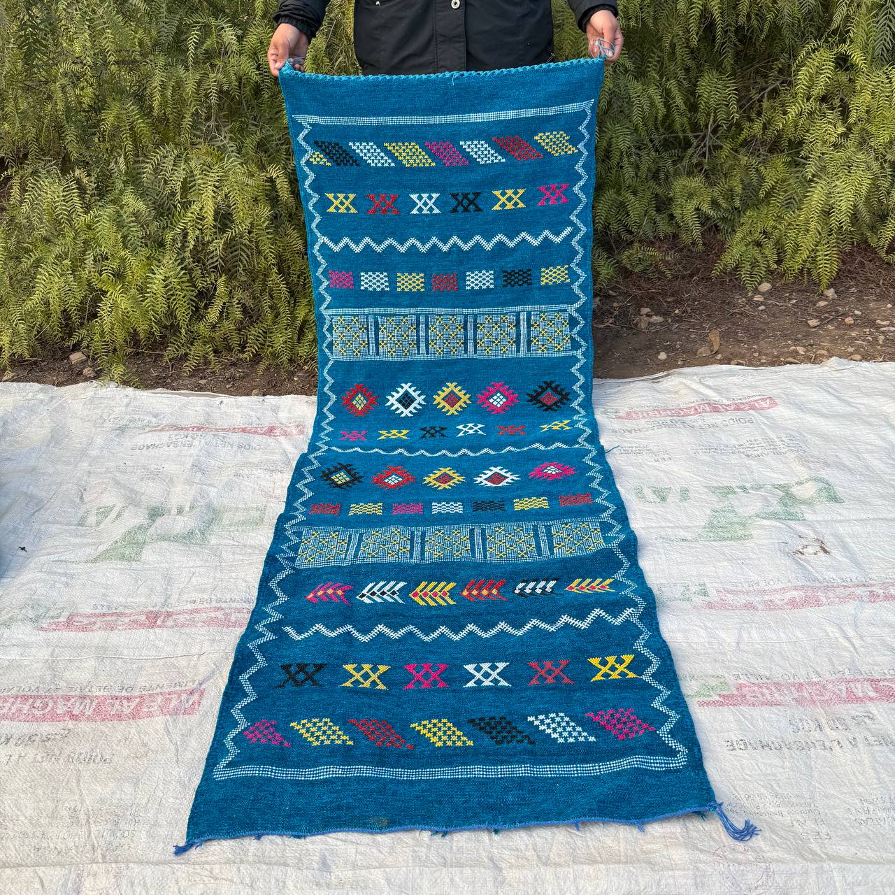 Handcrafted Moroccan Atlas Rug – Traditional Berber Wool Carpet