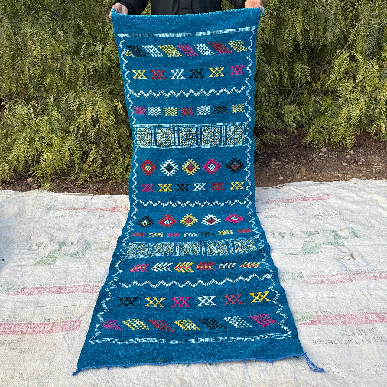 Handcrafted Moroccan Atlas Rug – Traditional Berber Wool Carpet