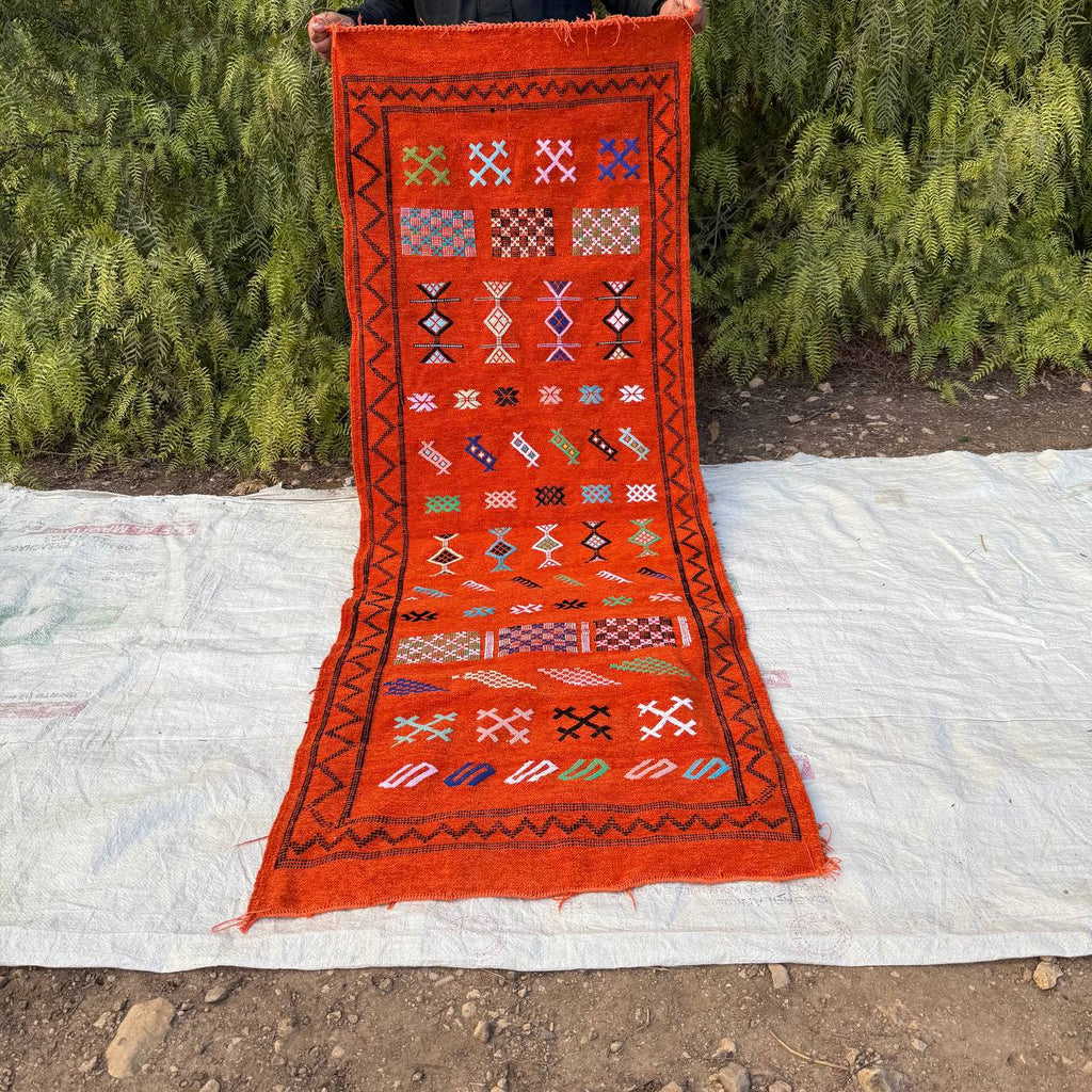 Original Atlas Mountain Berber Rug – Genuine Moroccan Handmade Wool