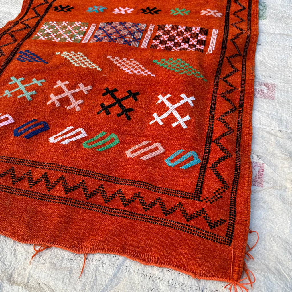 Original Atlas Mountain Berber Rug – Genuine Moroccan Handmade Wool