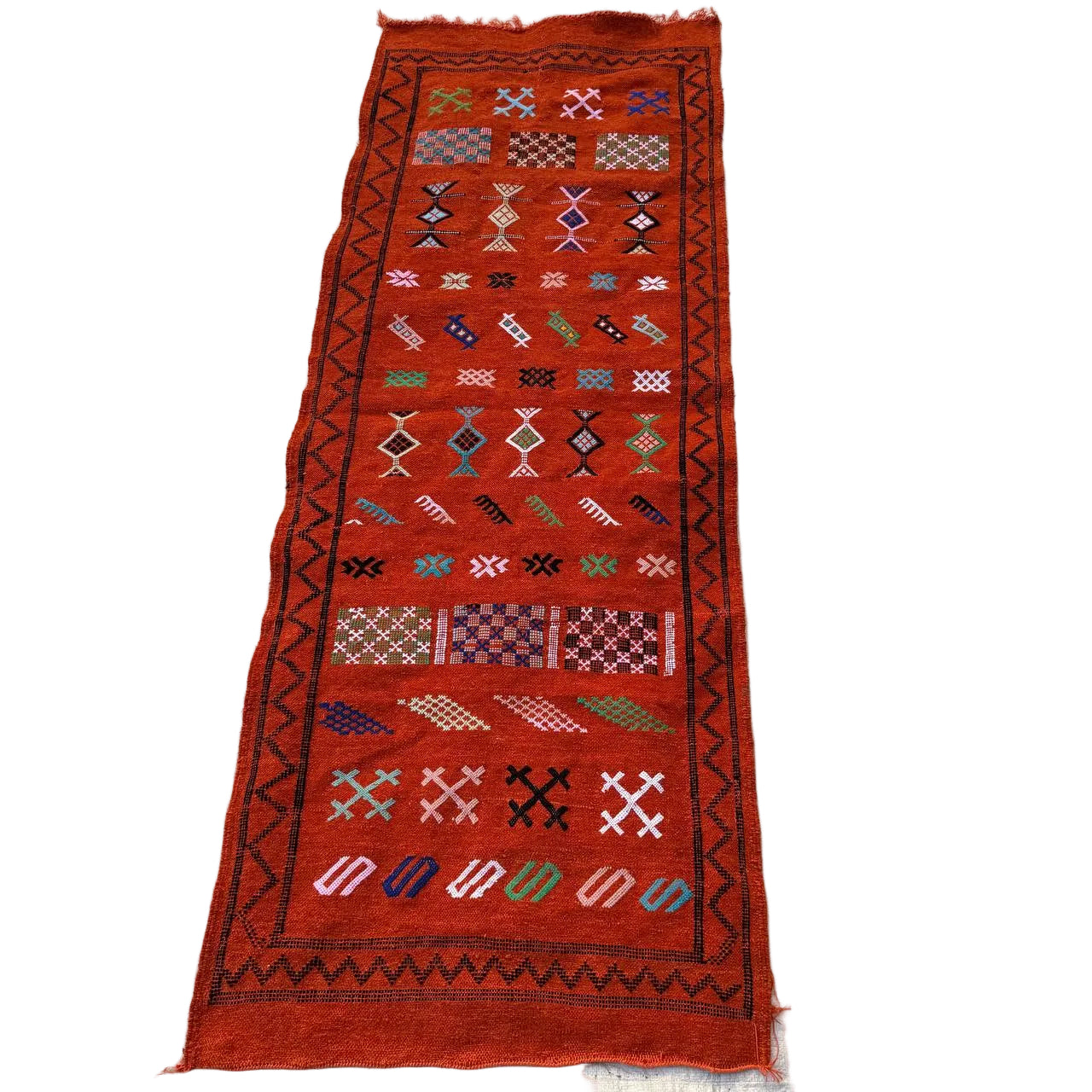 Original Atlas Mountain Berber Rug – Genuine Moroccan Handmade Wool