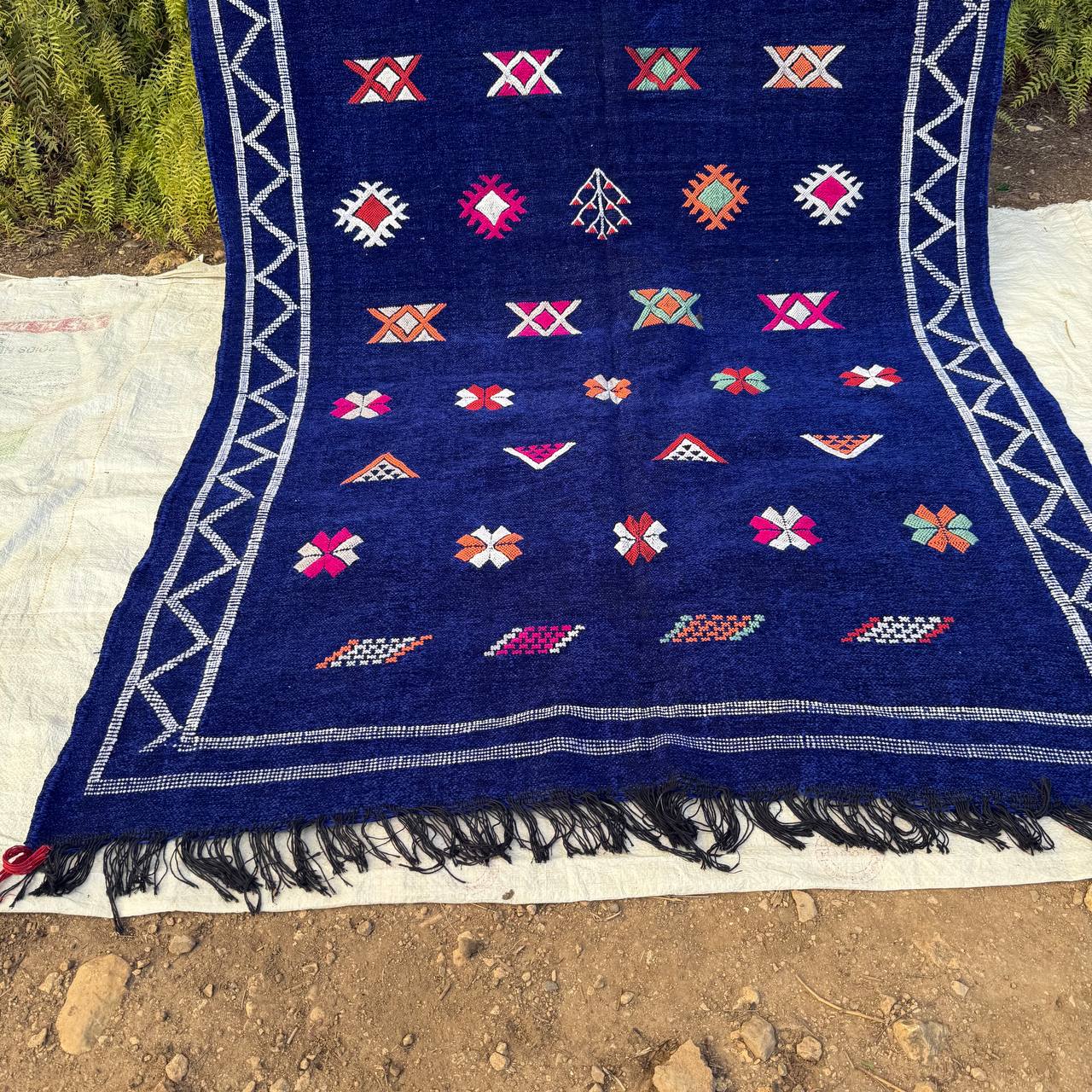 Authentic Moroccan Handmade Rug – Atlas Berber Wool Carpet