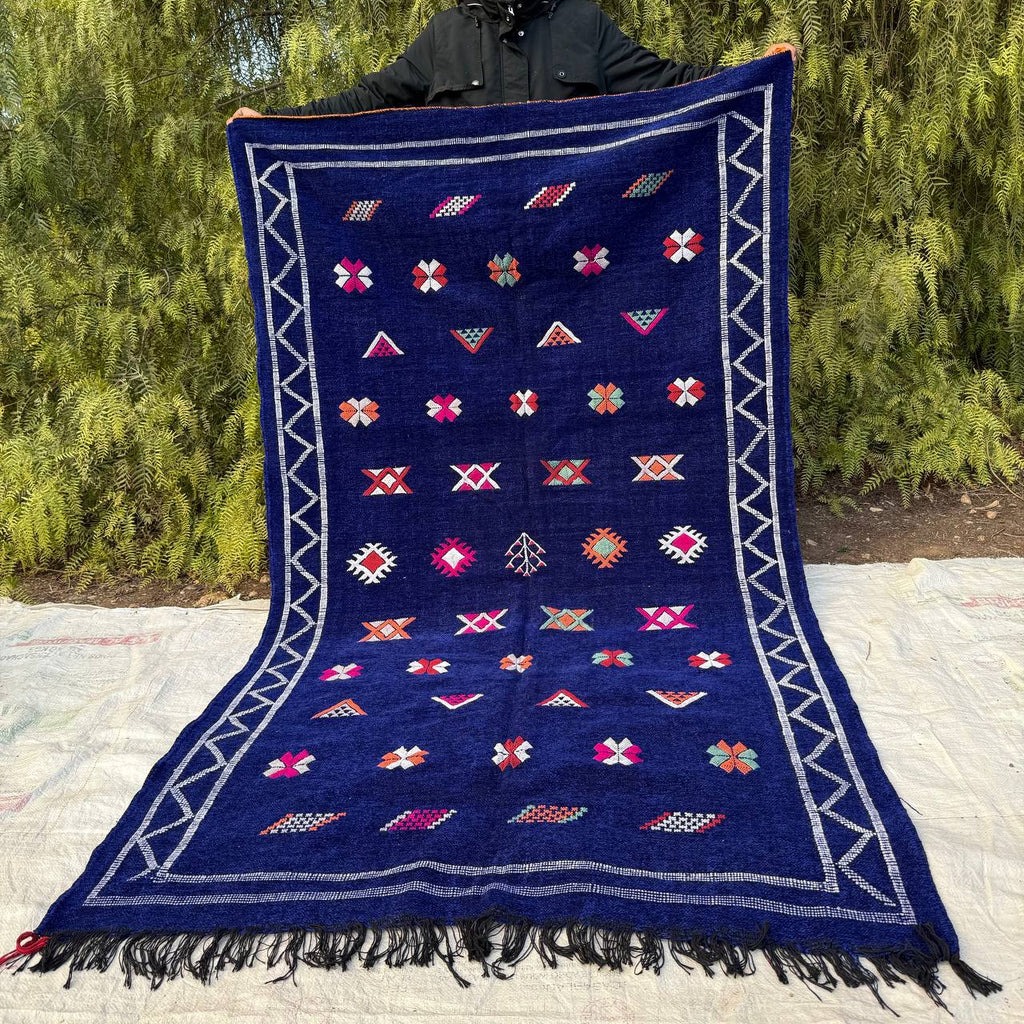 Authentic Moroccan Handmade Rug – Atlas Berber Wool Carpet