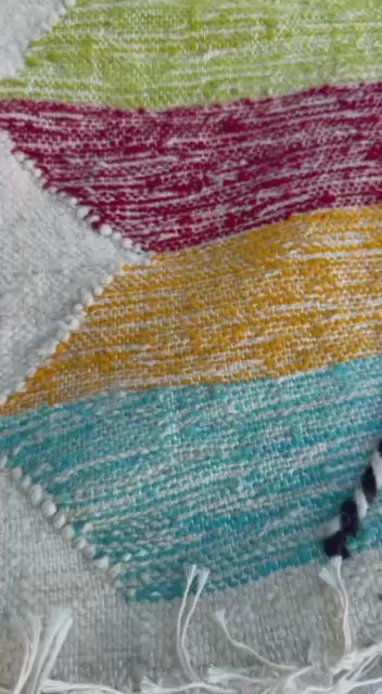 Authentic Moroccan Atlas Berber Rug – Handmade Wool Carpet by Berber Women